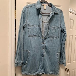 Denim romper